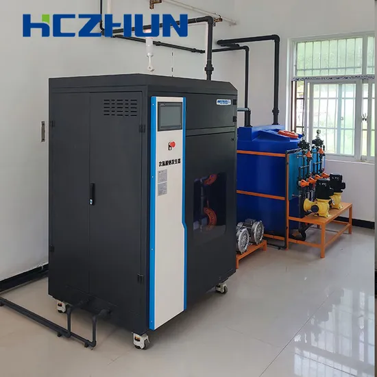 Hczhun Hccl PLC 制御水プラント消毒次亜塩素酸ナトリウム発生器 CE 承認付き
